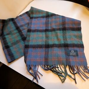 Clans Scotland 100% lambswool scarf in EUC